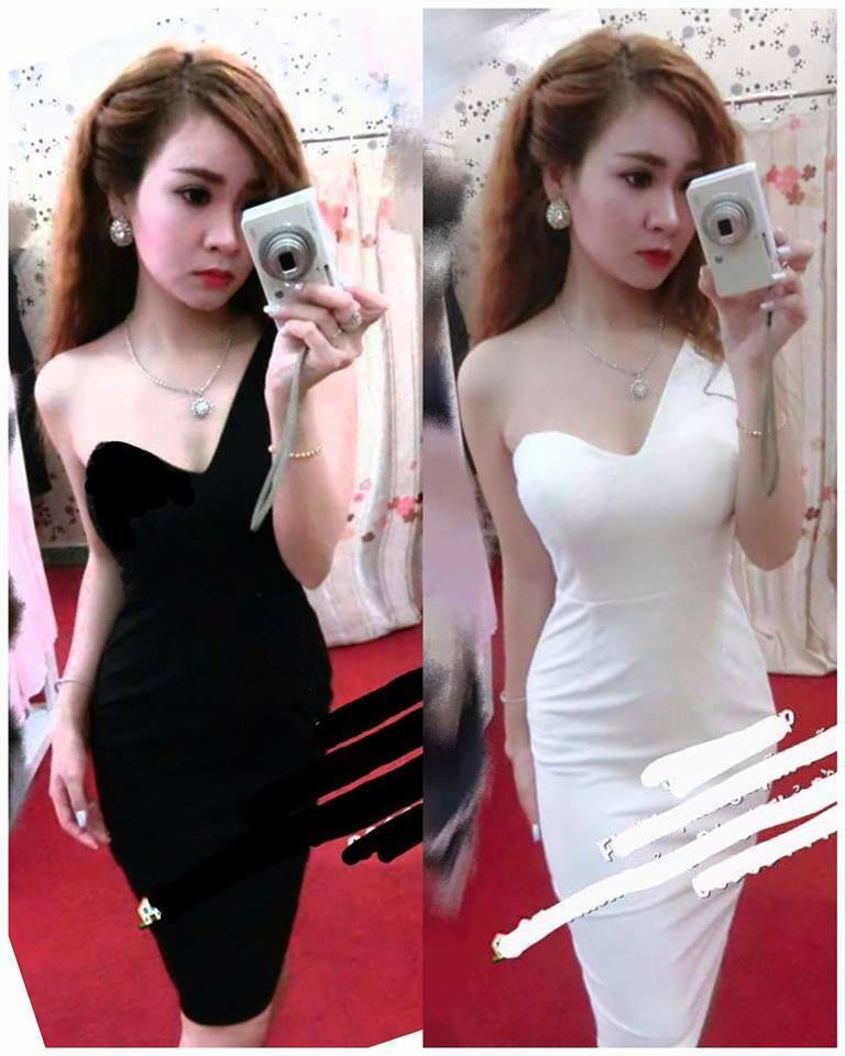 Đấm body cúp ngực 1 vai sang chảnh