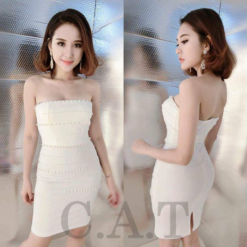 Đầm body kết bẹc cao cấp  - đầm body hở lưng