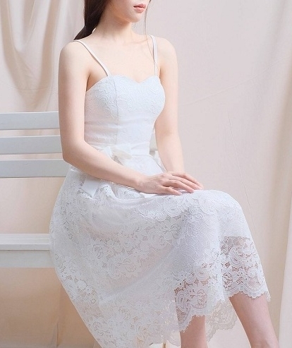 Váy trắngdự tiệc trễ vaiđầm nữ đẹp màu trắng siêu dễ thương phong cách  tiểu thưchất vải mềm mịn không nhăn  MixASale