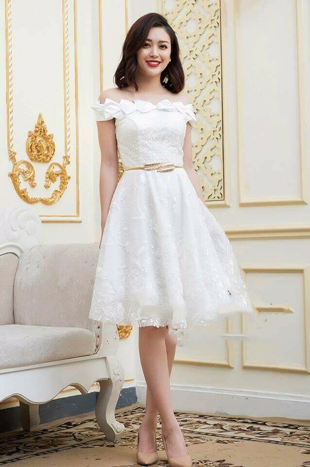 Đầm Nữ Tiểu Thư Tay Bồng, Váy công chúa xoè ren thêu 2 tầng hàng Quảng  Châu_HaBi Fashion - Tìm Voucher