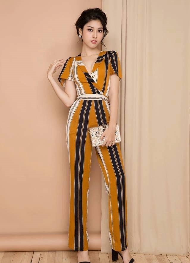 JUMP dài sọc tay ngắn sang chảnh